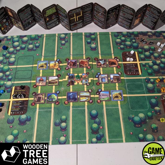 Buried Beneath - Playmat - Wooden Tree Games