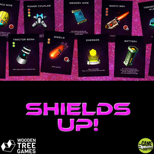 Shields Up! - Wooden Tree Games