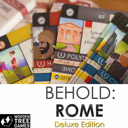 Behold: Rome (Deluxe Edition) - Wooden Tree Games