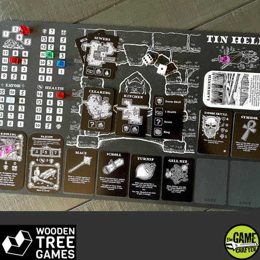 Tin Helm Game Mat - Wooden Tree Games