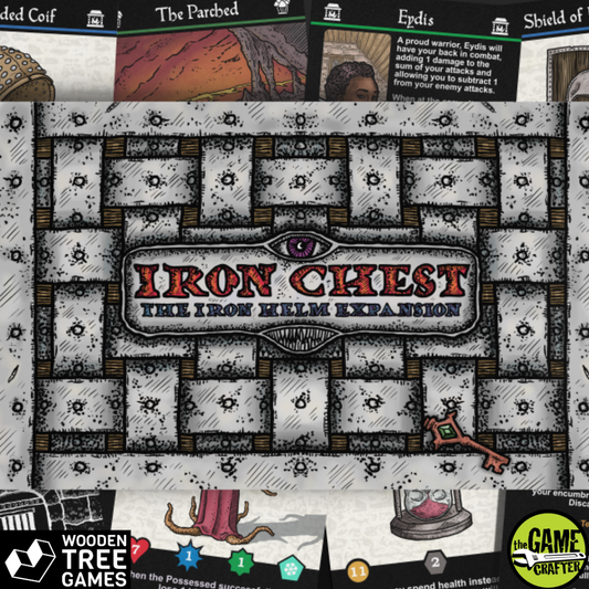 Iron-Helm-Set (ohne Game Mat) - Wooden Tree Games