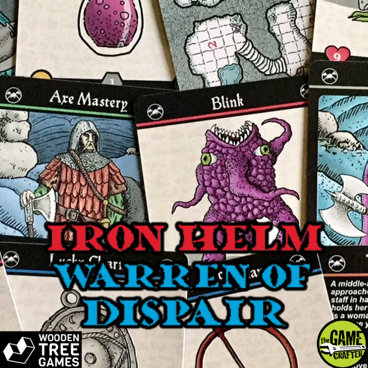 Iron Helm - Pack 1 - Warren of Despair - Wooden Tree Games