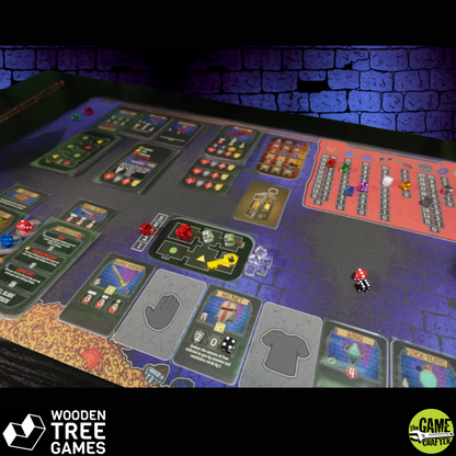 Crypt Crawler Playmat - Wooden Tree Games