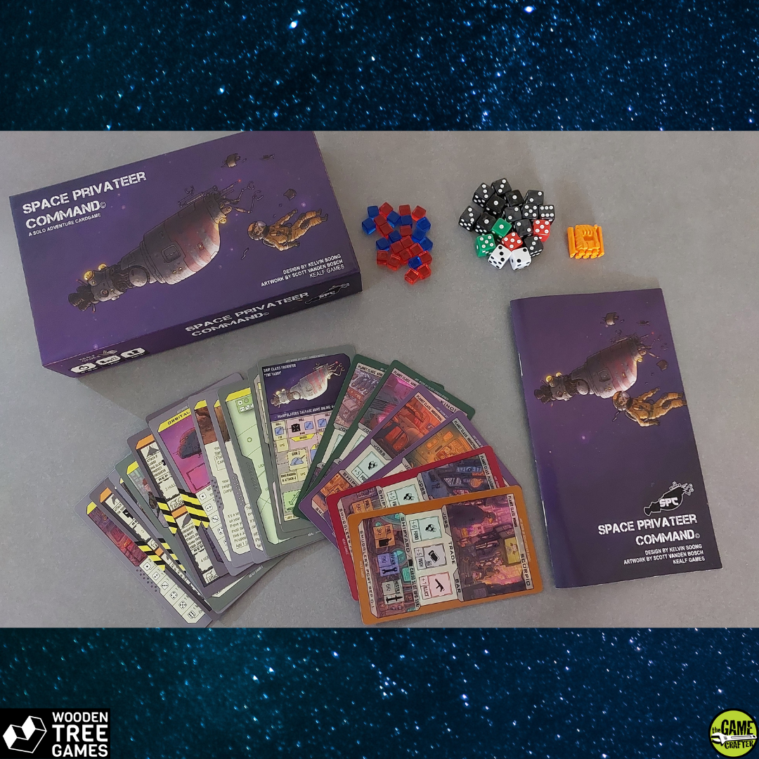 Space Privateer Command - Wooden Tree Games