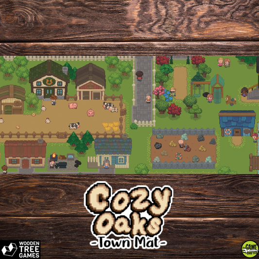 Cozy Oaks Town Mat