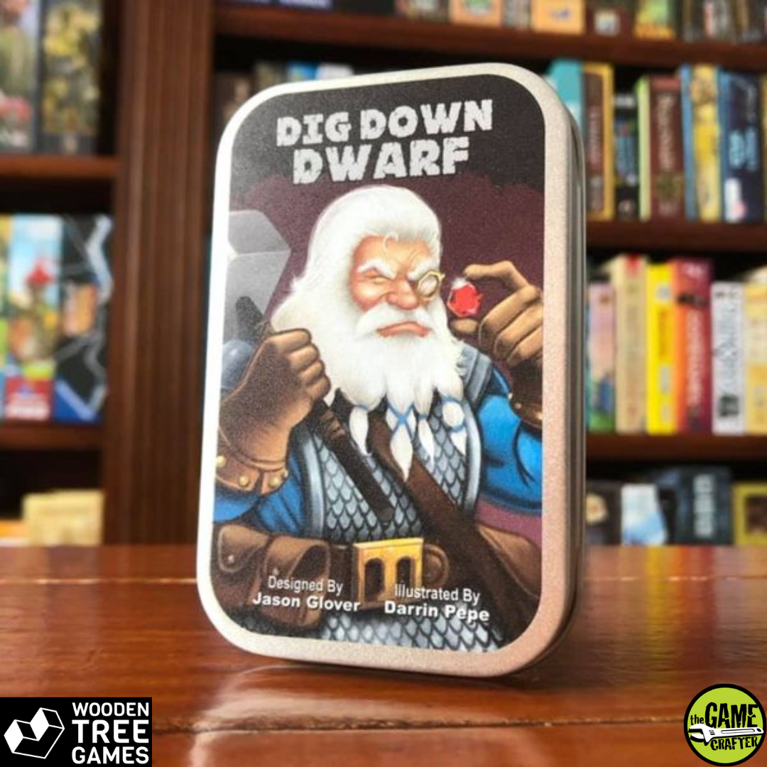 Dig Down Dwarf - Wooden Tree Games