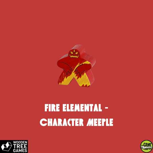 Fire Elemental - Character Meeple