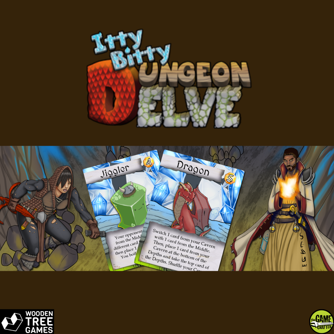 Itty Bitty Dungeon Delve - Wooden Tree Games